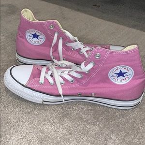 Lilac Hightop Sneakers